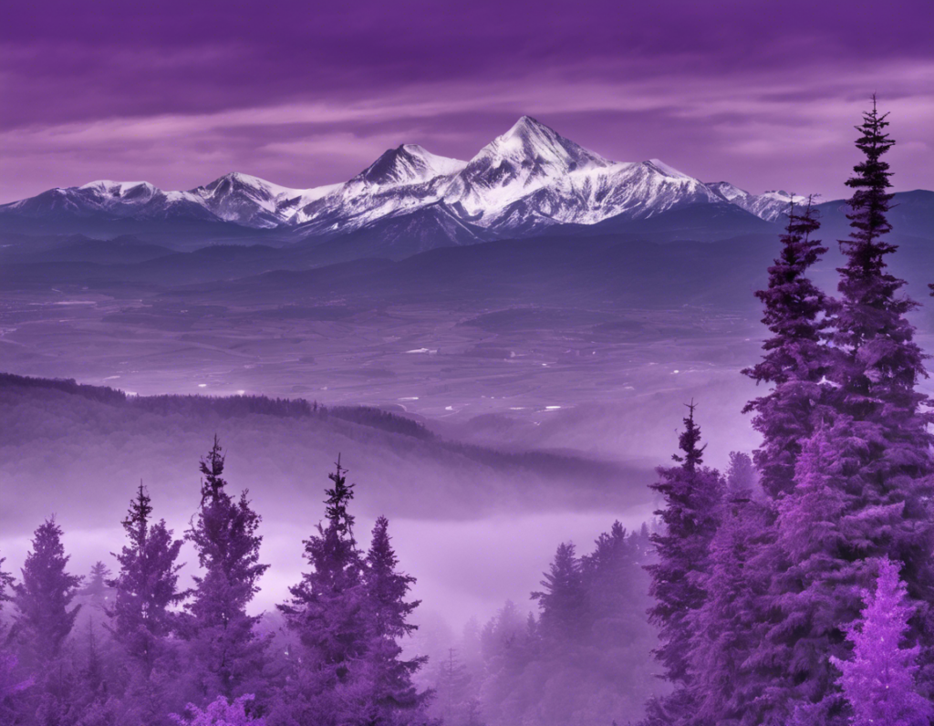 Exploring the Beauty of Purple Mountain Majesty