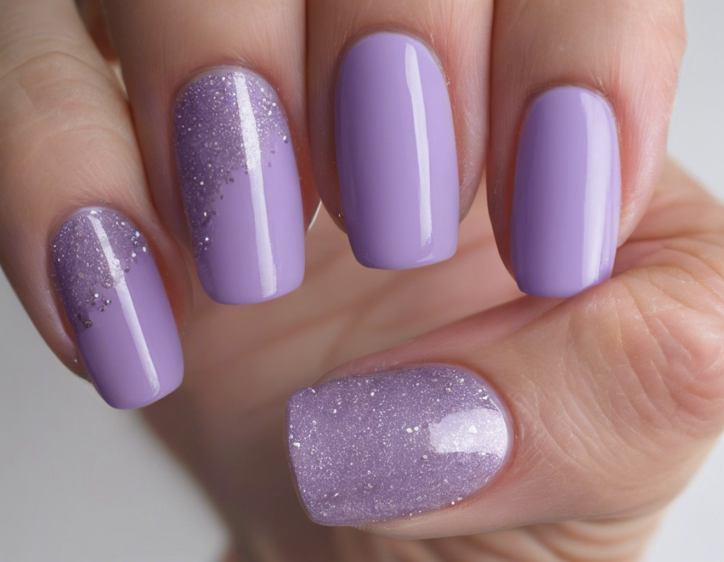 Pretty in Pastel: Light Purple Nail Designs