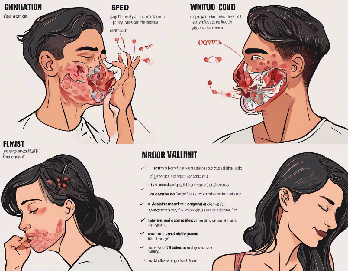 Identifying Symptoms of Flirt Covid Variants