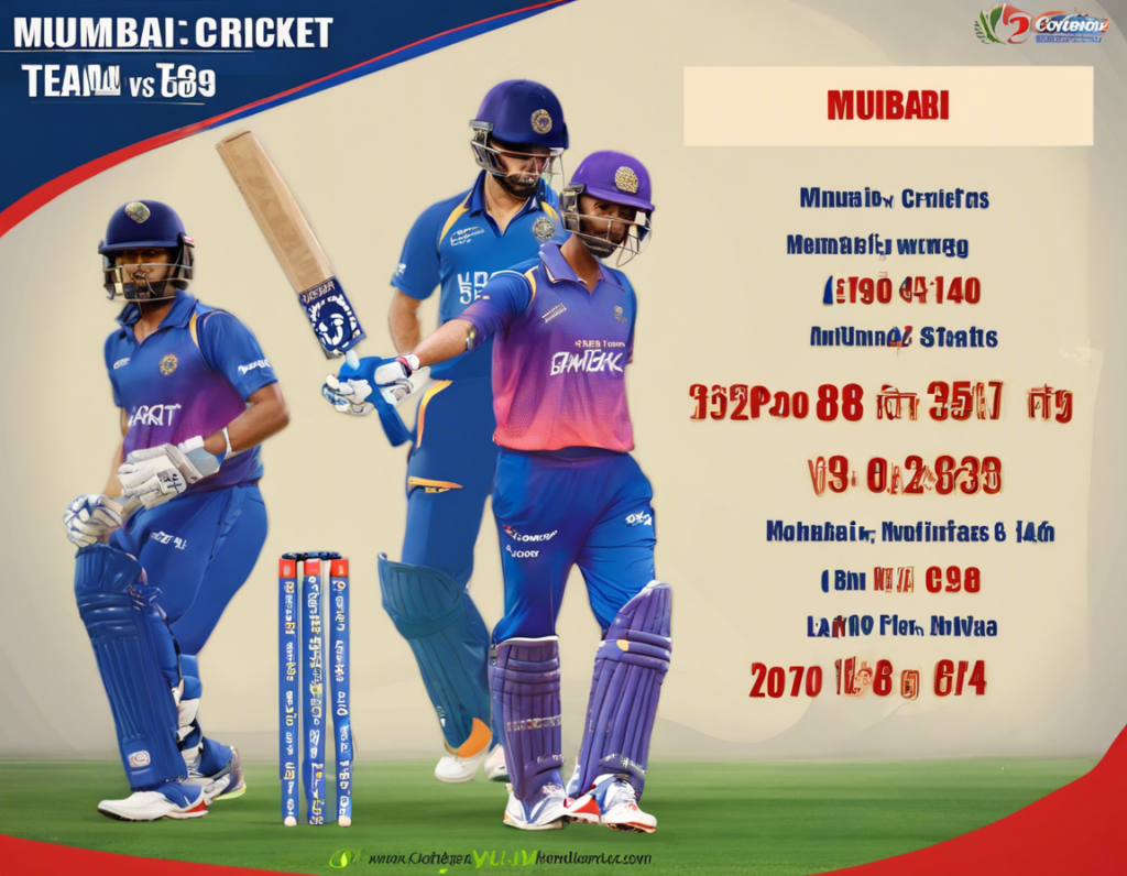 Mumbai vs Bihar Cricket Team: Head-to-Head Statistics