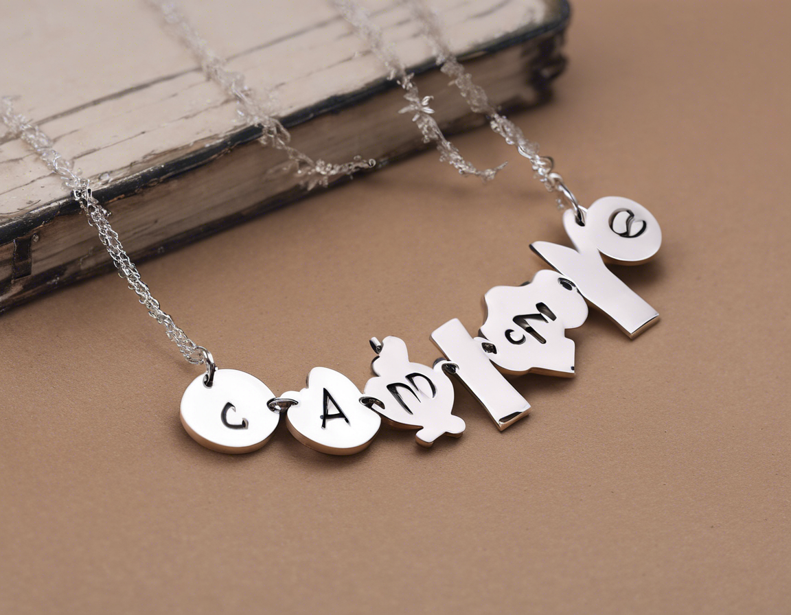 Chic Personalized Multiple Name Necklace Styles