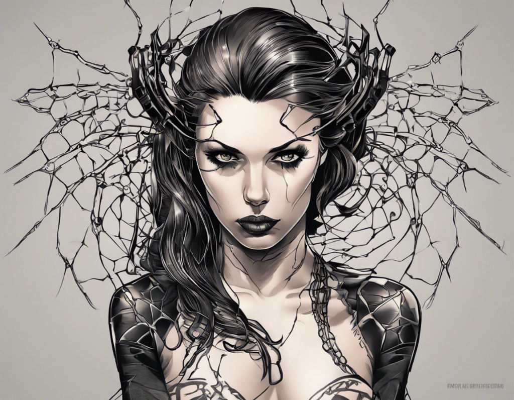 Decoding the Meaning of Black Widow Tattoos