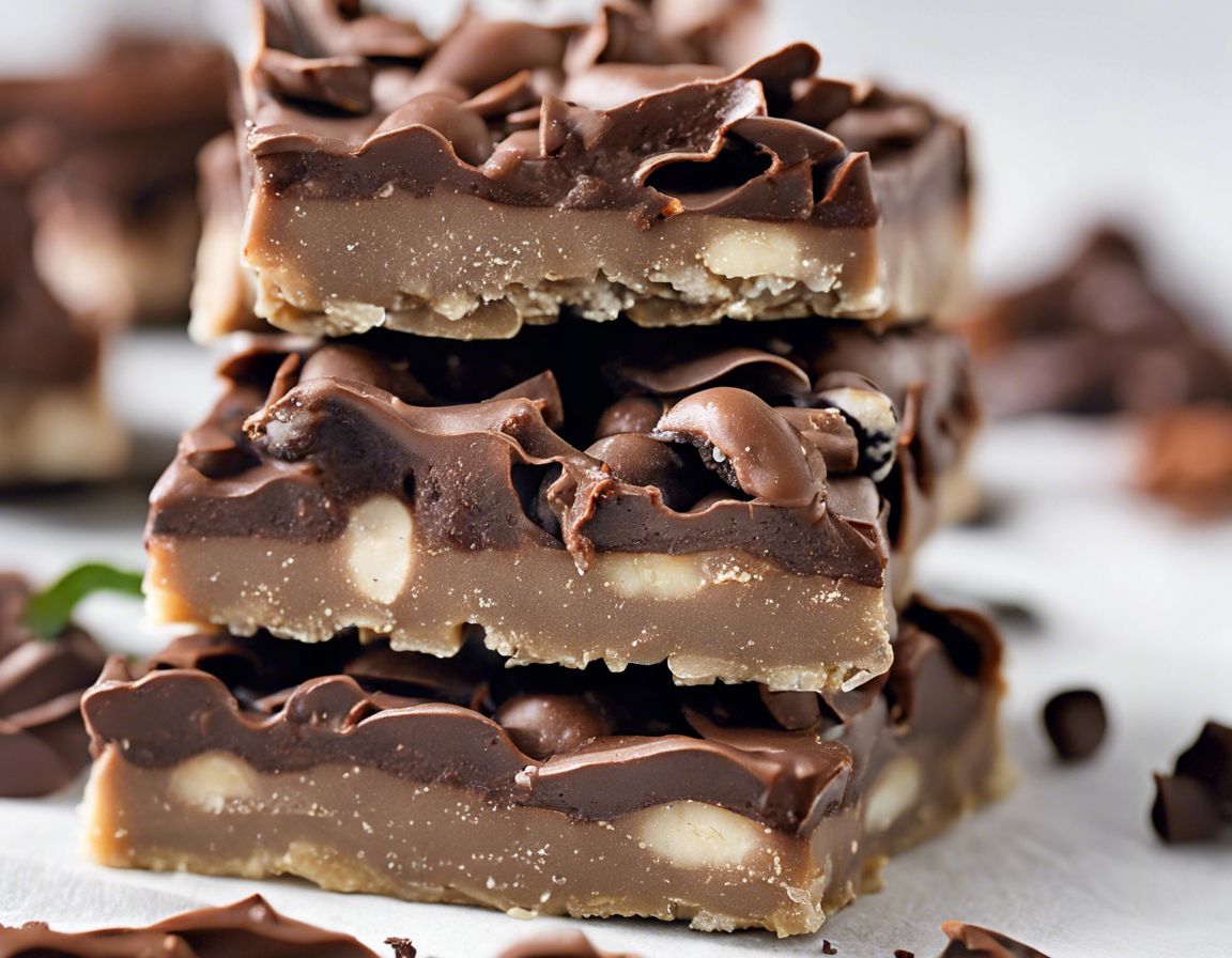 Indulge in Decadent Chocolate Mushroom Bars!