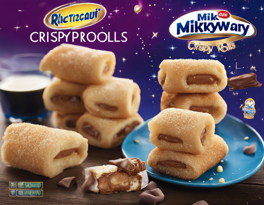 Indulge in the Delightful Crunch of Milky Way Crispy Rolls!