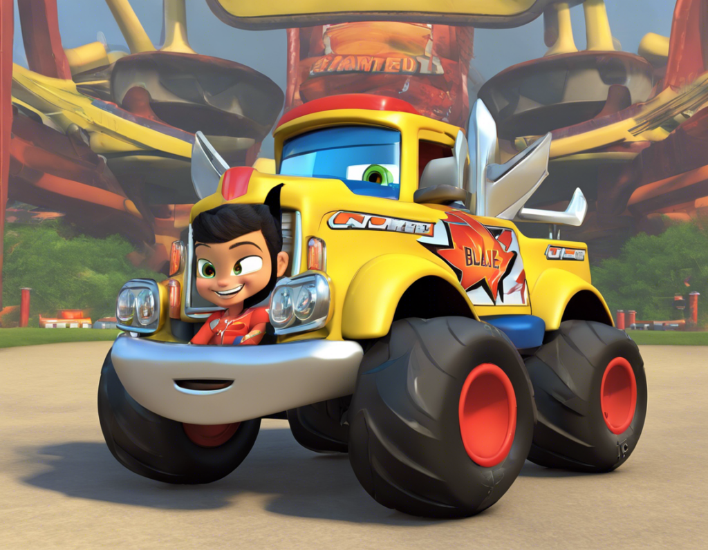 Meet the Colorful Blaze and the Monster Machines Crew